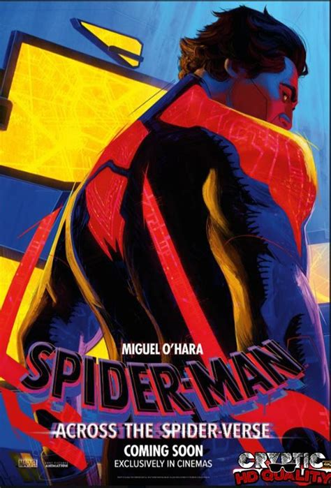Miguel O Hara Spider Man Across The Spider Verse Character Poster 92950 Hot Sex Picture