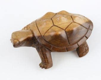 carved turtle etsy