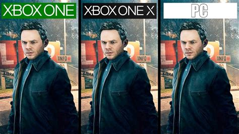 Quantum Break Xbox One X Vs Pc Vs Xbox One 4k Graphics Comparison