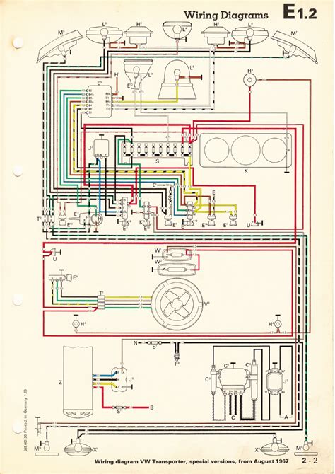 1968 Vw Bus Wiring Diagram Art Care