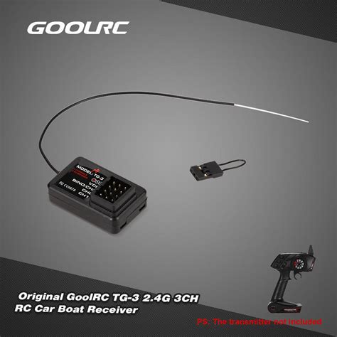 Original Goolrc Tg 3 24g 3ch Rc Car Boat Receiver For Goolrc Tg3