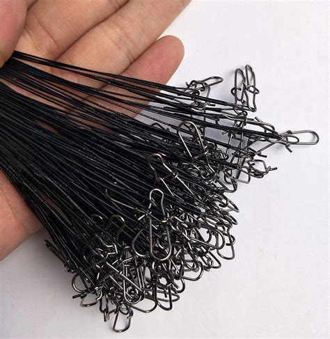 The Fisherman 60 Pcs Fishing Leaders Nylon Coated Stainless Steel