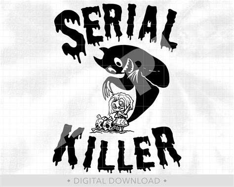 Serial Killer Svg Horror Svg Murder Svg Serial Killers Svg Etsy Canada