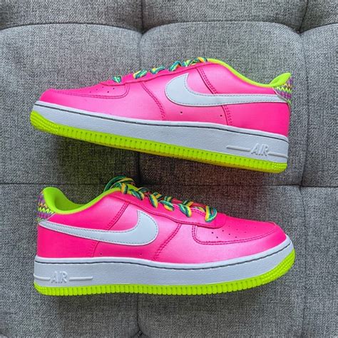 Nike Shoes Nike Air Force Pink Bubble Gum Shoes Poshmark