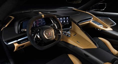 Gm Says The C8 Corvettes Interior Was Inspired By Fighter Jets Carscoops