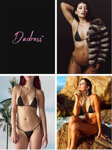 Buy Dadress Extreme Sexy Mini Bikini Sets Pcs Swimwear G String Bottom