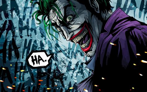 The Joker Comic Book Wallpaper