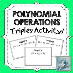Click on the file name to access the file: Adding Subtracting Polynomials Worksheet Gina Wilson 2012 Answers - all things algebra gone ...