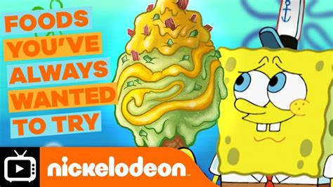 Spongebob Squarepants Spongebob Foods Youve Always Wanted To Try