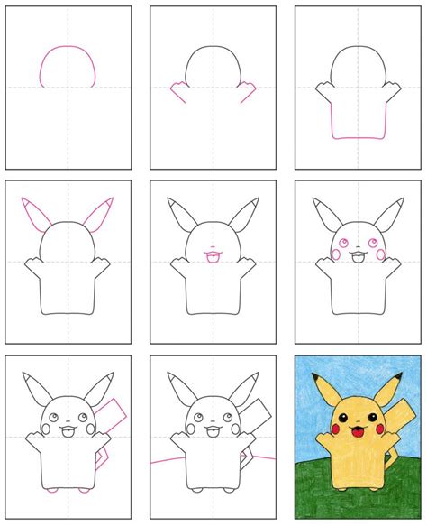 How To Draw Pikachu · Art Projects For Kids