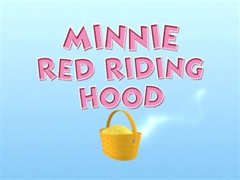 Minnie Red Riding Hood Mickeymouseclubhouse Wiki Fandom Powered By