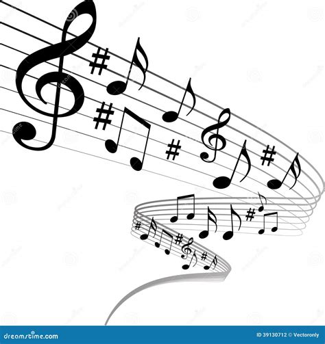 Music Notes Stock Vector Image 39130712