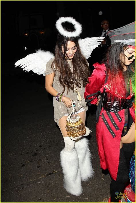 Vanessa Hudgens Casamigos Halloween Party Angel Photo Photo Gallery Just Jared Jr