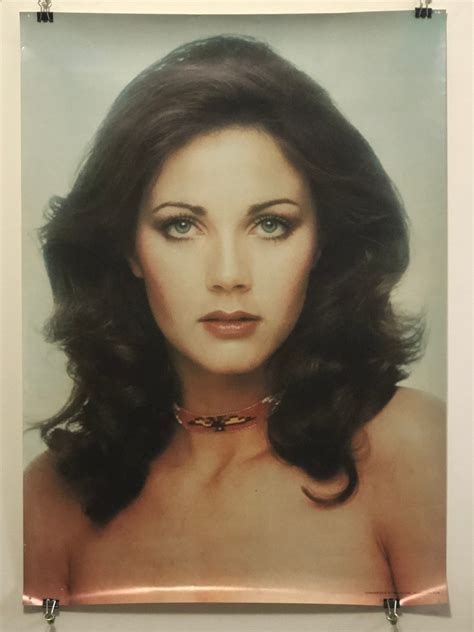 Lynda Carter Original 1977 Vintage Poster 20x 28 Wonder Etsy