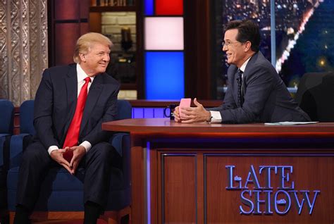 Donald Trump Is Making Late Night Tv Great Bloomberg