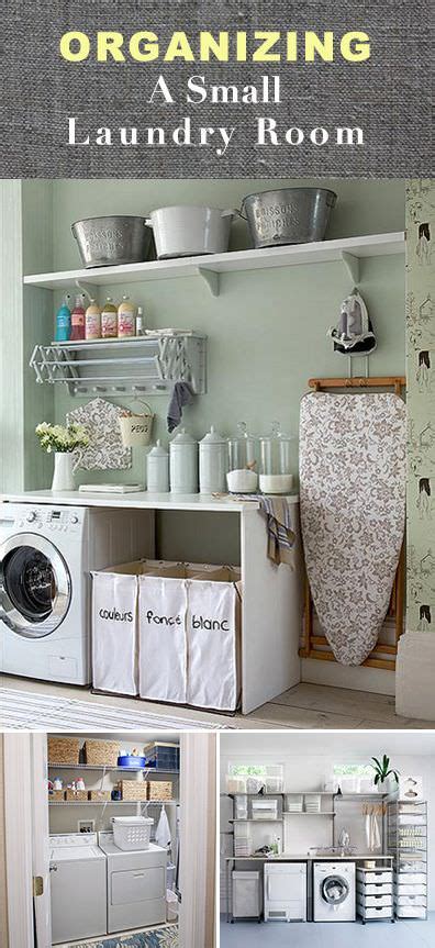 Laundry rooms also store our coats, shoes, towels, pet supplies, kids' backpacks and so much more. Organizing a Small Laundry Room • VeryHom