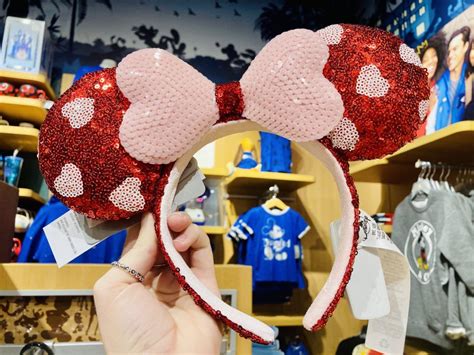 Photos New Valentines Day Minnie Mouse Ear Headband Debuts Coming
