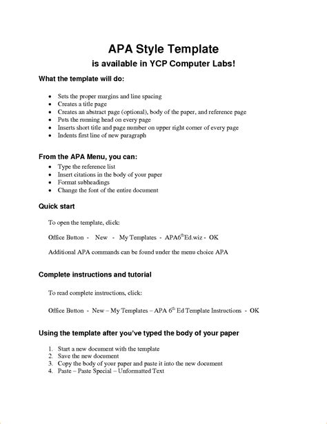 Apa (american psychological association) research paper format is often used in papers related to psychology and social sciences. 001 Apa Short Essay Format Example Paper Template ~ Thatsnotus