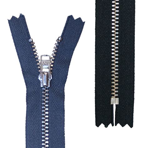 Ykk Metal Trouser Zip 20cm 8 Inch Sew Essential