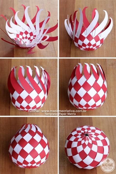Diy Paper Balls With Template Musely