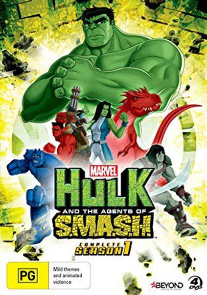 Jual Film Seri Dvd Animasi Hulk And The Agents Of Smash Season 1 End Di
