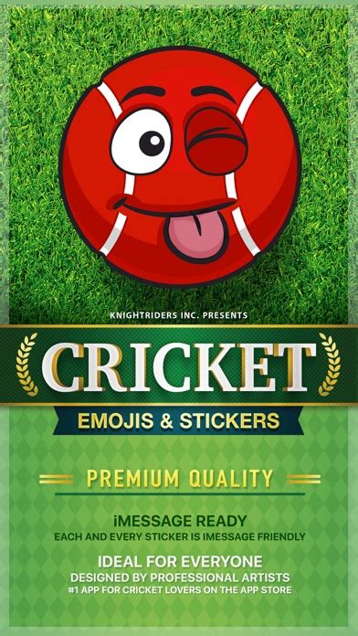 Cricmoji Cricket Emoji And Stickers For Imessage App Download Android Apk