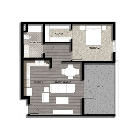 Floor Plans | Ocean Street Apartments | Affordable Housing in Santa