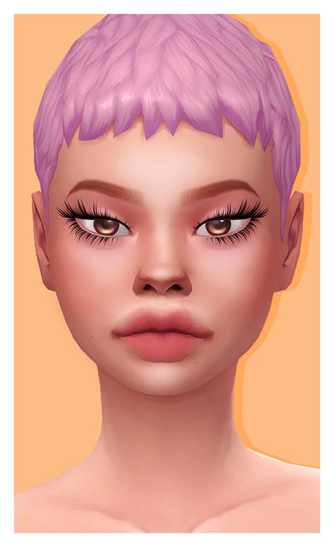 Sims 4 Cc Finds 2 Must Have Kawaii Makeup Lipstick Blush Eye Vrogue