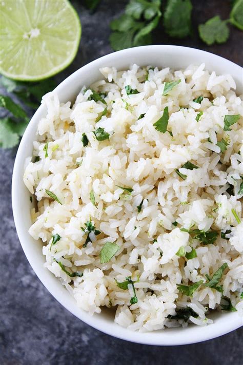 It's a simple and delicious rice prefect for a salad, burrito, or taco. Instant Pot Cilantro Lime Rice | Two Peas & Their Pod
