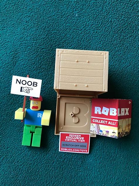 Roblox Code Box Roblox Series Classic Noob Action Figure Mystery My