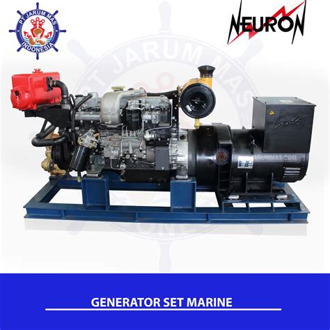 MARINE GENSET MITSUBISHI 6D16T GENERATOR NEURON - PT Jarum Mas