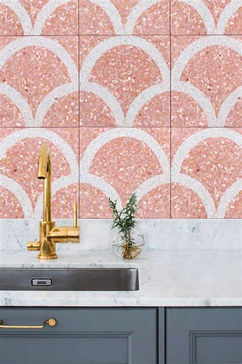 Floor and wall decors with Terrazzo tiles | MOSAIC Factory | Kitchen wall tiles, Kitchen ...