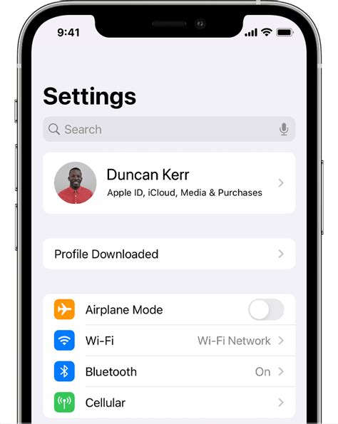 Install A Configuration Profile On Your Iphone Or Ipad Apple Support