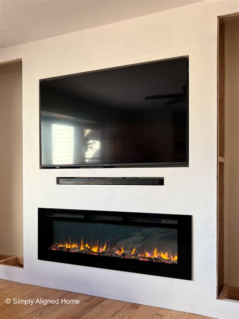 How To Build An Electric Fireplace Wall