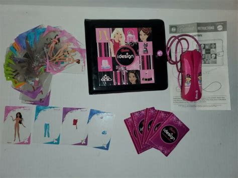 Barbie Idesign Ultimate Dressup Kit Cards Vintage 2007 60 Cards