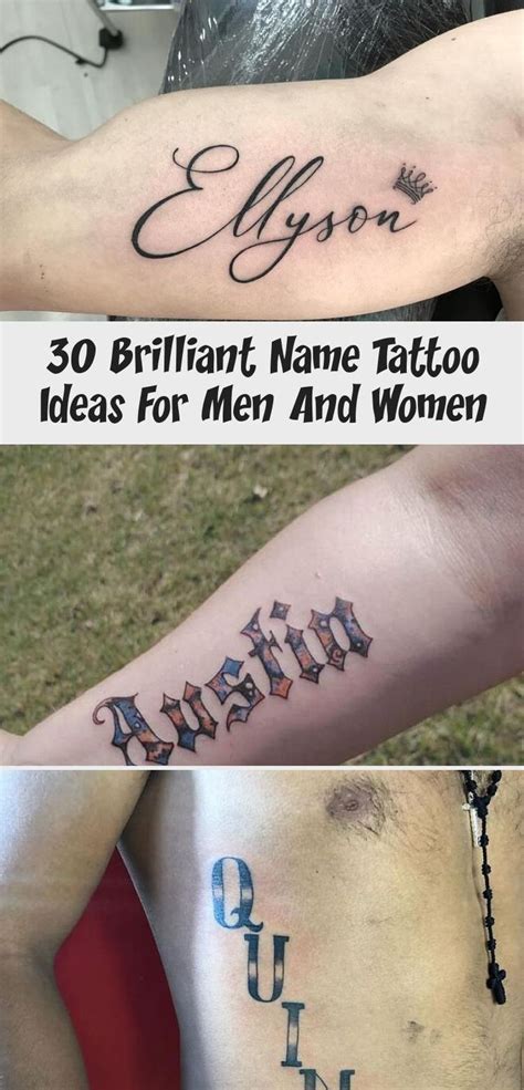 The infraspinatus and teres minor muscles rotate your arm outward, and the subscapularis muscle rotates your arm inward. 30 Brilliant Name Tattoo Ideas For Men And Women |Tattoo ...