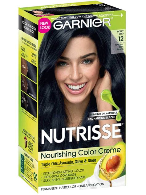 Rich velvet color with no bleach needed. Indigo Hair Color - Nutrisse Color Creme - Nourishing ...