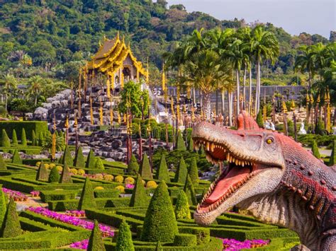 Dinosaur Valley Nong Nooch Tropical Botanical Garden Pattaya