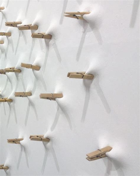 Mehmet Ali Uysals Skin Installation Via Hahnfineart Clothespins