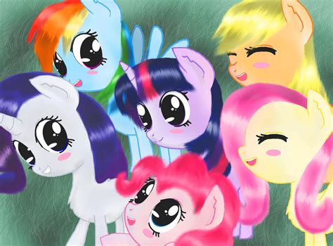 My Chibi Ponies By Princesspeach5 On Deviantart