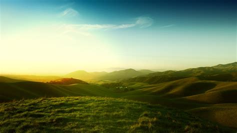壁纸 阳光 景观 日落 爬坡道 性质 天空 领域 日出 早上 地平线 谷 黄昏 高原 云 黎明 草原 草地