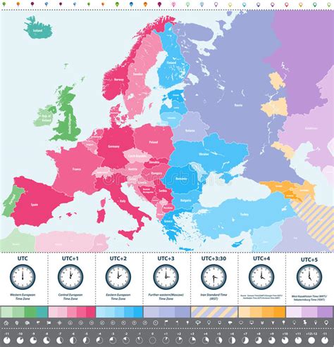 Eine erste empfehlung, zeitzonen einzuführen, kommt von sir es gibt in europa unterschiedliche zeitzonen. Zeitzonen Karte Europa