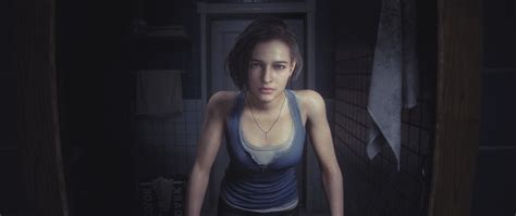 Wallpaper Resident Evil 3 Remake Jill Valentine Ultrawide 2560x1080