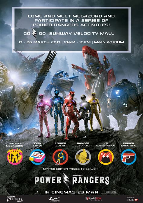 Users of visa paywave can opt to spend a minimum of rm50 at sunway velocity mall (maximum of 2 receipts on the same day) to redeem a free cup of ice cream. (HIBURAN) GO GO POWER RANGERS AT SUNWAY VELOCITY MALL ...