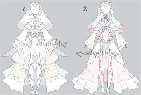 Princess Angel Outfit Adoptable Batch Closed By As Adoptables Angel