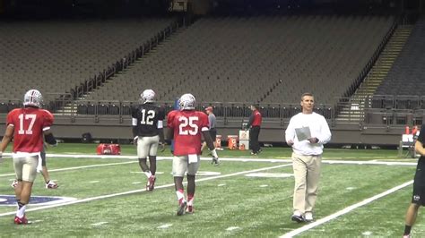 Ohio State Sugar Bowl Practice Dec 28 Elevenwarriorscom Youtube