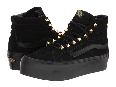 Vans Sk8 Hi Platform In Black Lyst