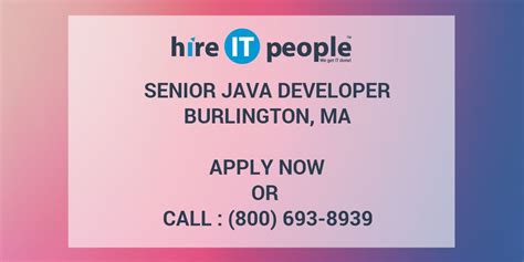 Senior Java Developer Hire It People We Get It Done
