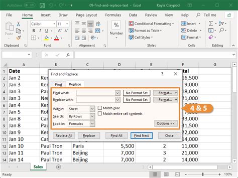 Excel Search And Replace How To Find And Replace Words In Ms Excel Photos