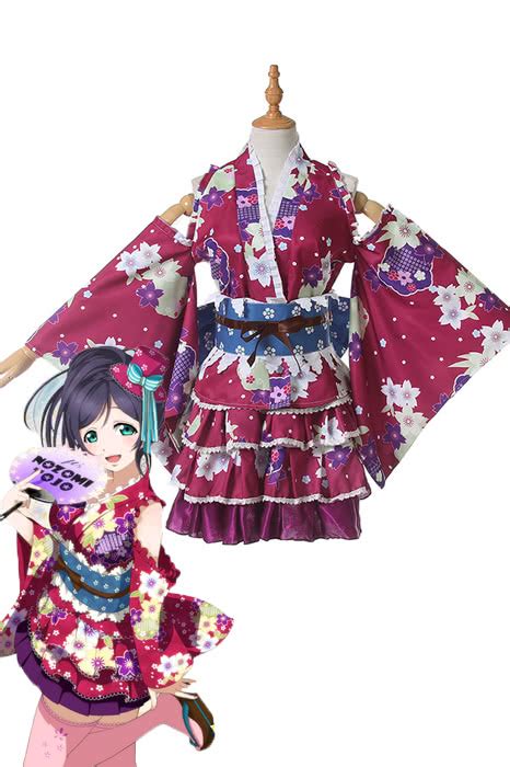 Love Live Nozomi Tojo Kimono Anime Cosplay Costumes Cosplay Shop
